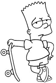 Free simpsons coloring pages to print