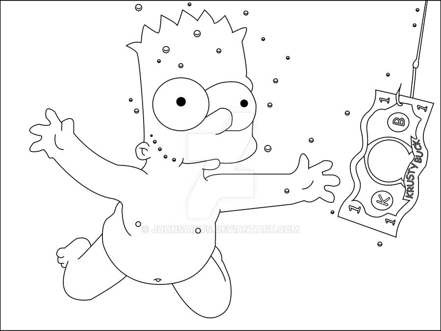 Bart simpson vector by johnsaints on