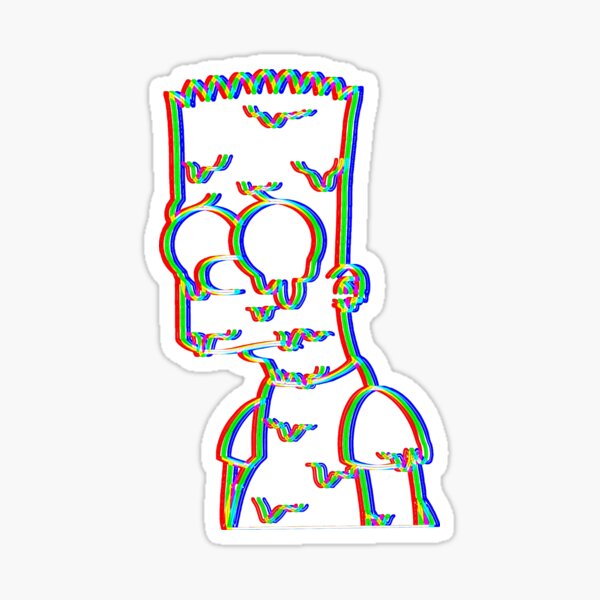 Bart stickers for sale