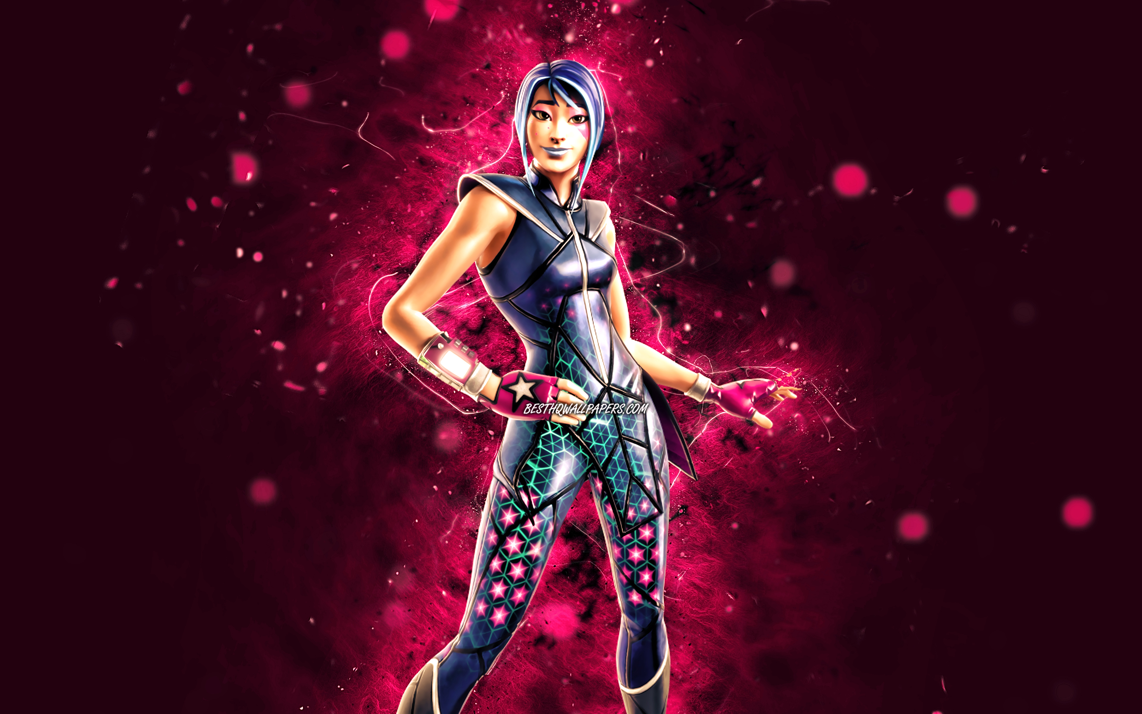 Download wallpapers bob cut sparkle supreme k purple neon lights fortnite battle royale fortnite characters bob cut sparkle supreme skin fortnite bob cut sparkle supreme fortnite for desktop with resolution x high