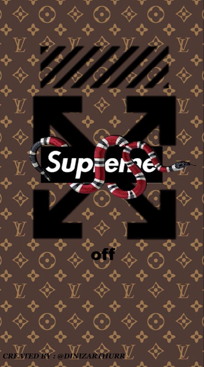 Supreme x gucci outlet wallpaper