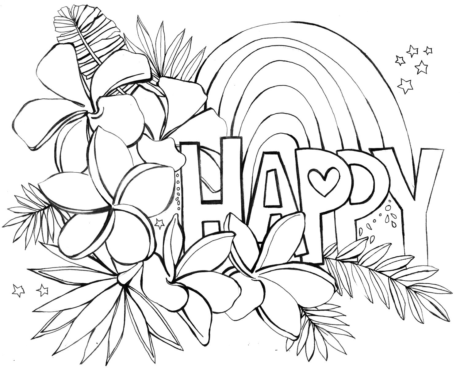 Free adult coloring pages from hawaii artists and our magazine that you can print and enjoy at home