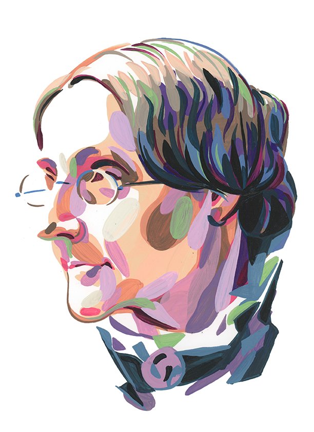 Susan b anthony â michael marsicano illustration