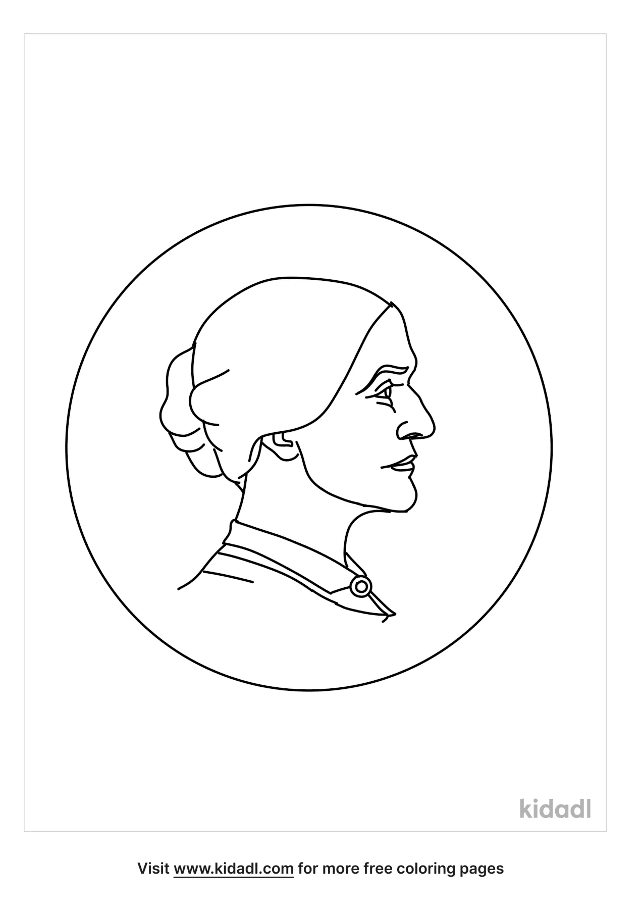 Free susan b anthony coloring page coloring page printables