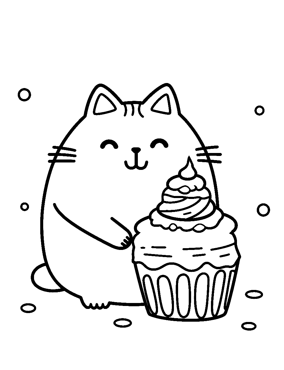 Pusheen coloring pages free printable sheets