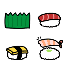 Hey sushi cute simple sushi emoji â emoji