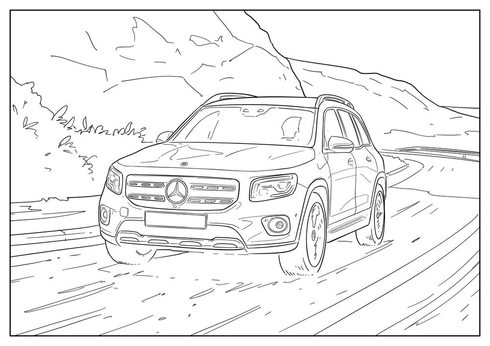 Audi and mercedes release coloring pages to battle quarantine boredom