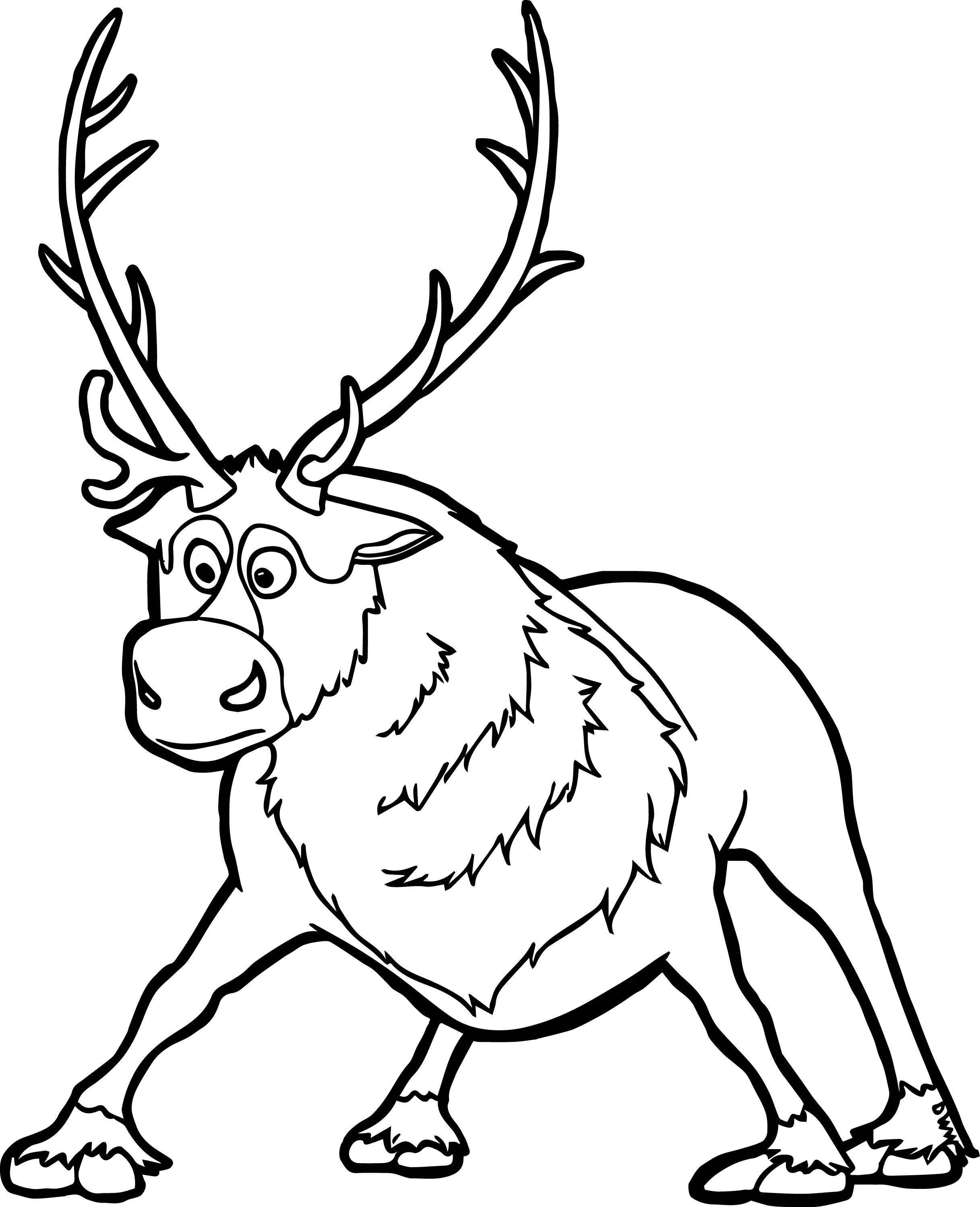 Sven coloring page disegni da colorare disegni colori