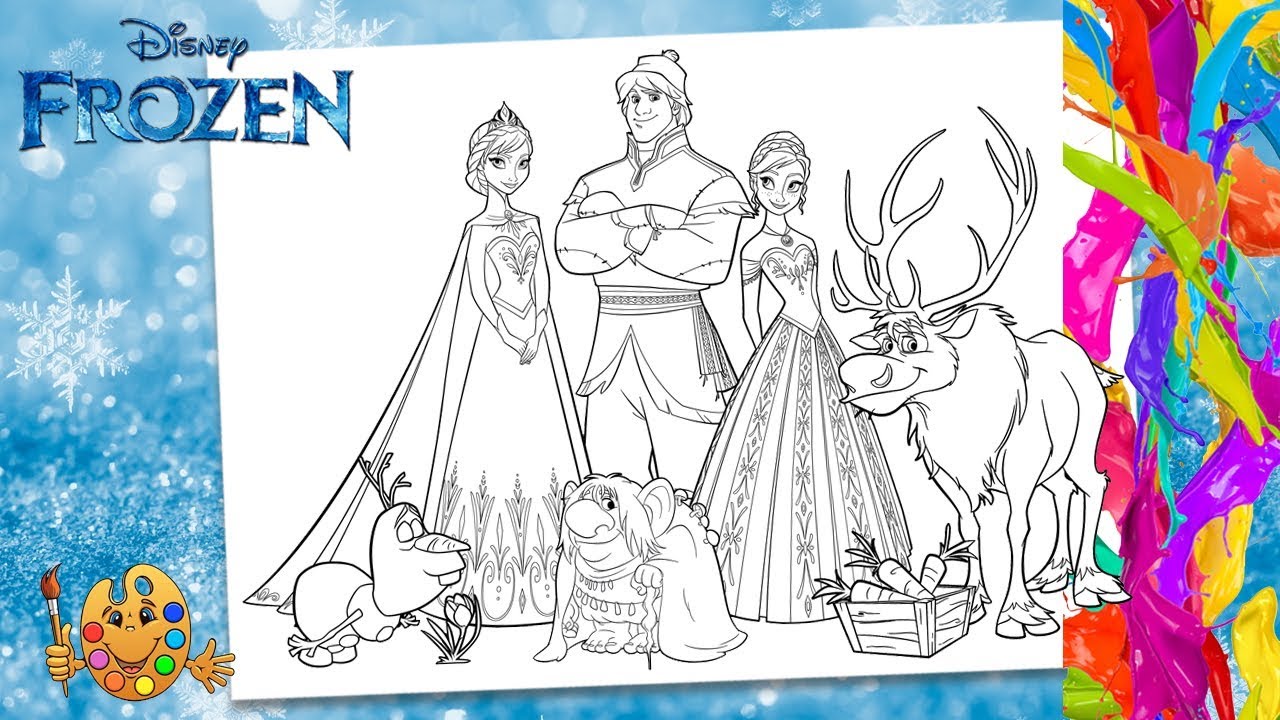 Coloring frozen