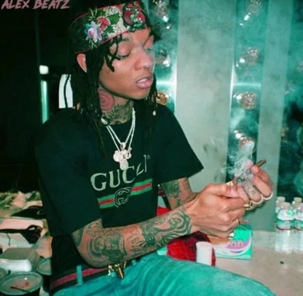 Swae lee hot sale fishbone necklace