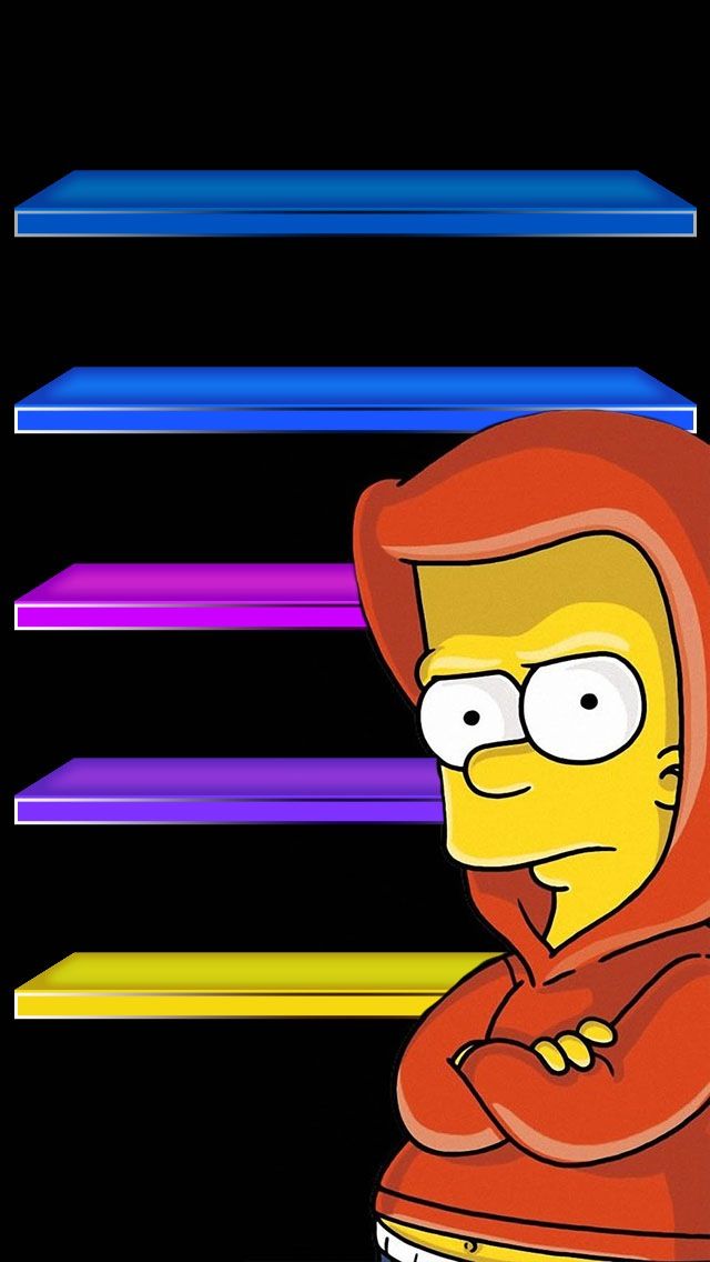 Download Cute Bart Simpson Swag Wallpaper