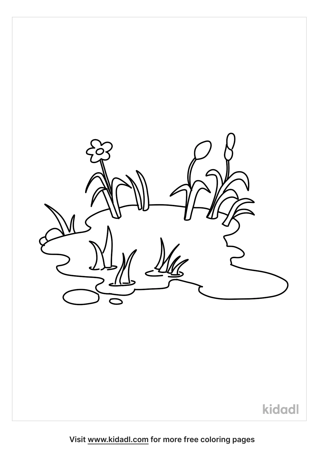 Free swamp coloring page coloring page printables