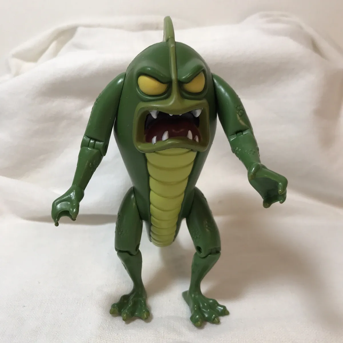 Hanna barbera green swamp monster scooby doo figure villain toy figure