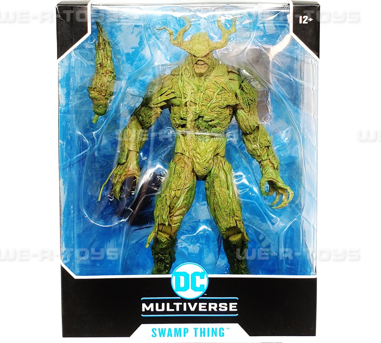 Dc multiverse swamp thing new figure game stop exclusive variant mcfarlane