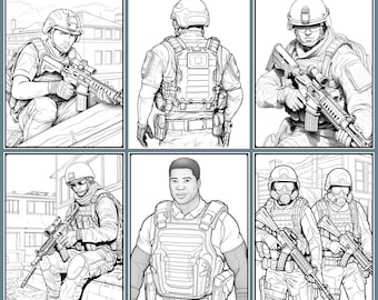 Swat coloring pages adults printable army forces coloring book military coloring pages for adults printable soldier coloring book