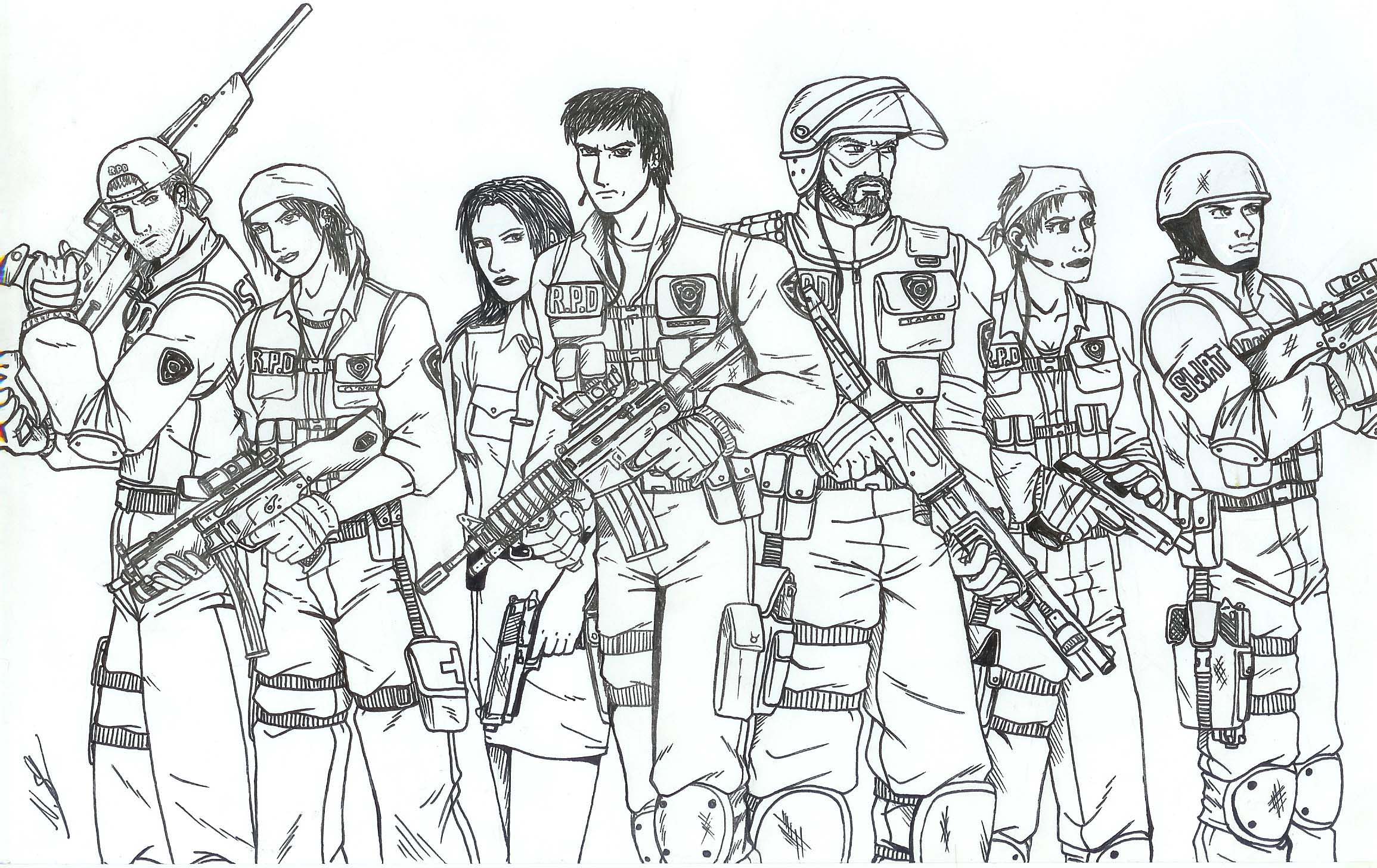 Rpd swat team by taresh on