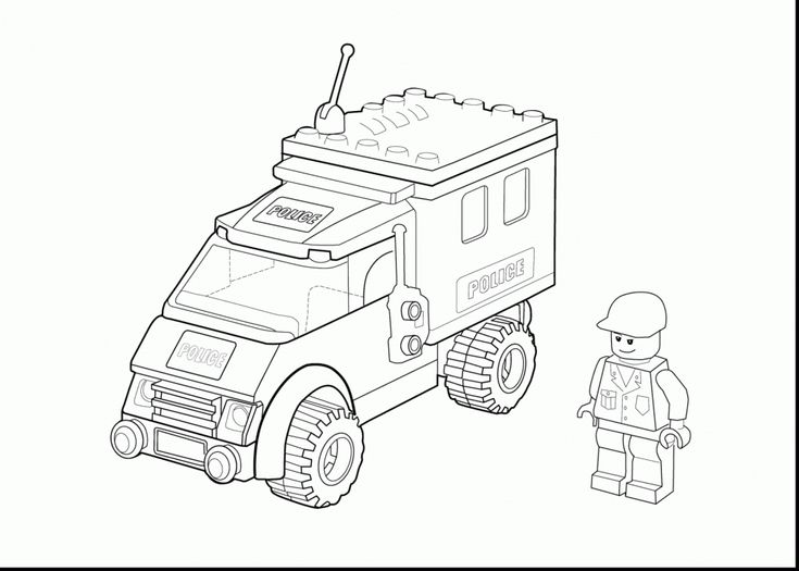 Printable coloring pages lego coloring pages truck coloring pages lego coloring