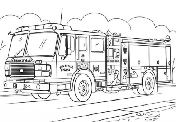 Truck coloring pages top fun truck colouring patterns