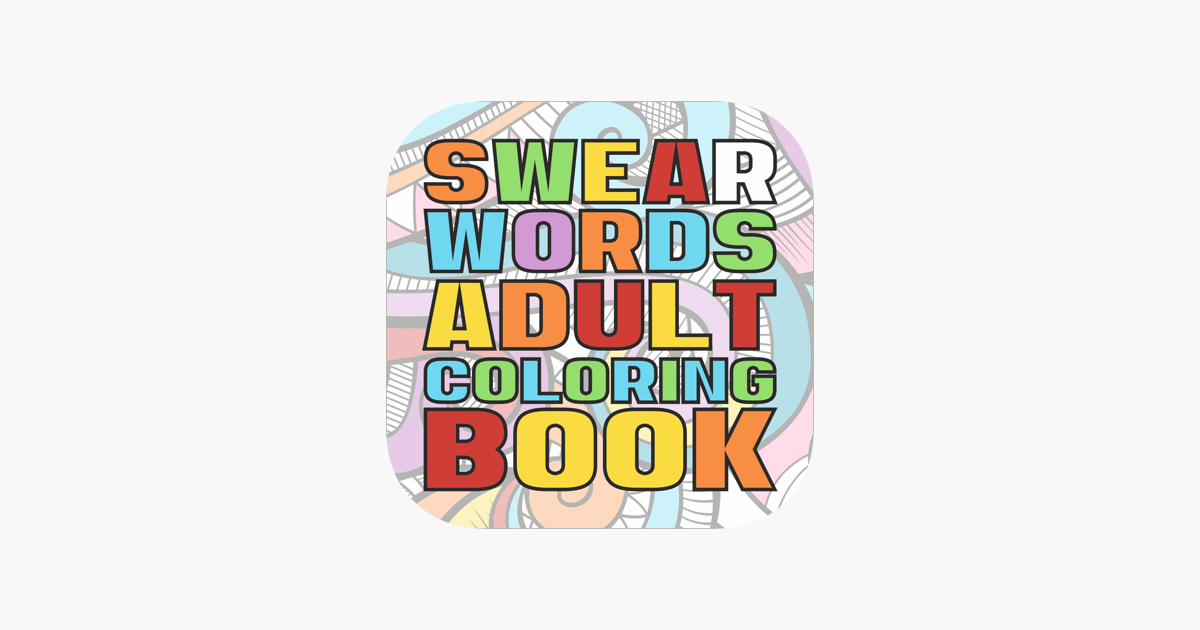 Swear words coloring book on the app store