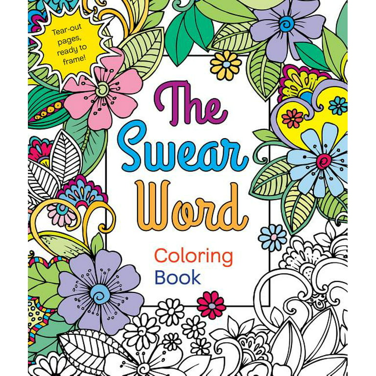 The swear word coloring book paperback