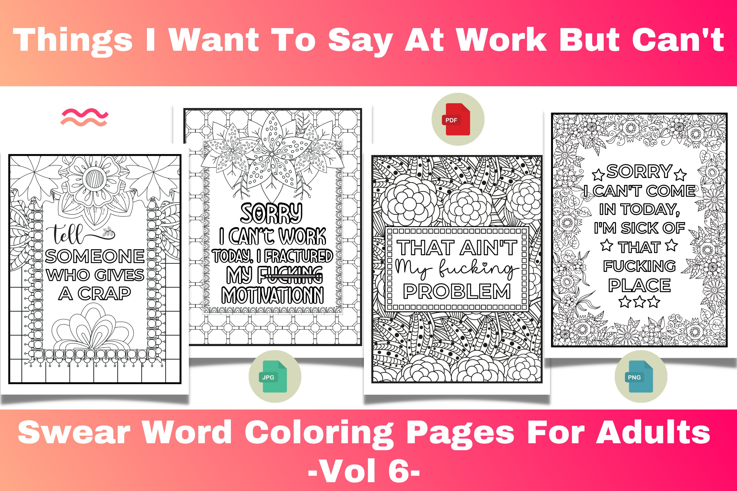 Things i want to say at work but cant funny coloring pages