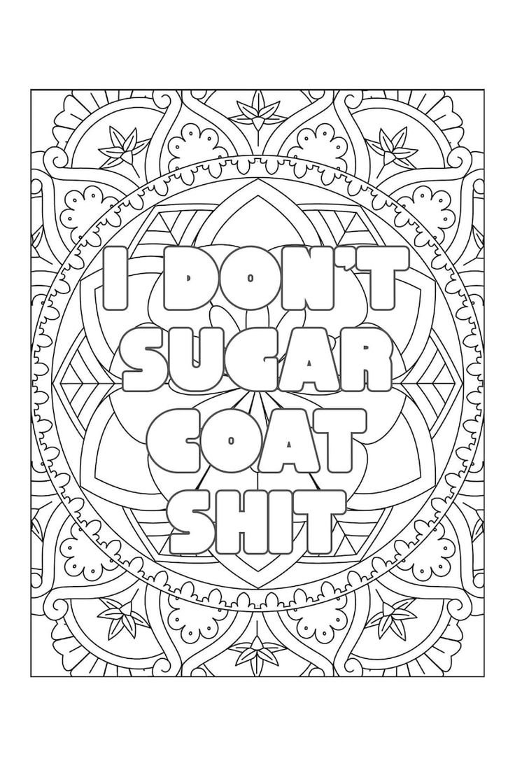 Swear words adult coloring book by gbn publishing club adult