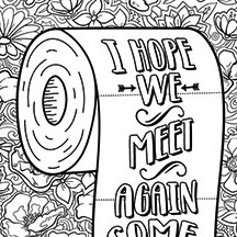 Free printable coloring pages for adults with swear words