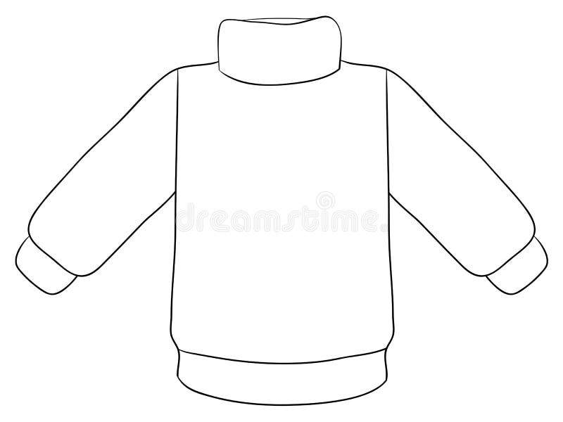 Coloring page sweater stock illustrations â coloring page sweater stock illustrations vectors clipart