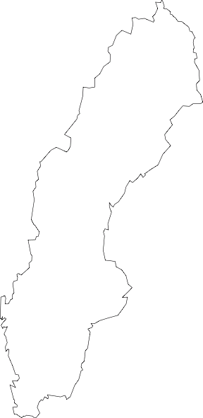 Geography maps sweden coloring pages