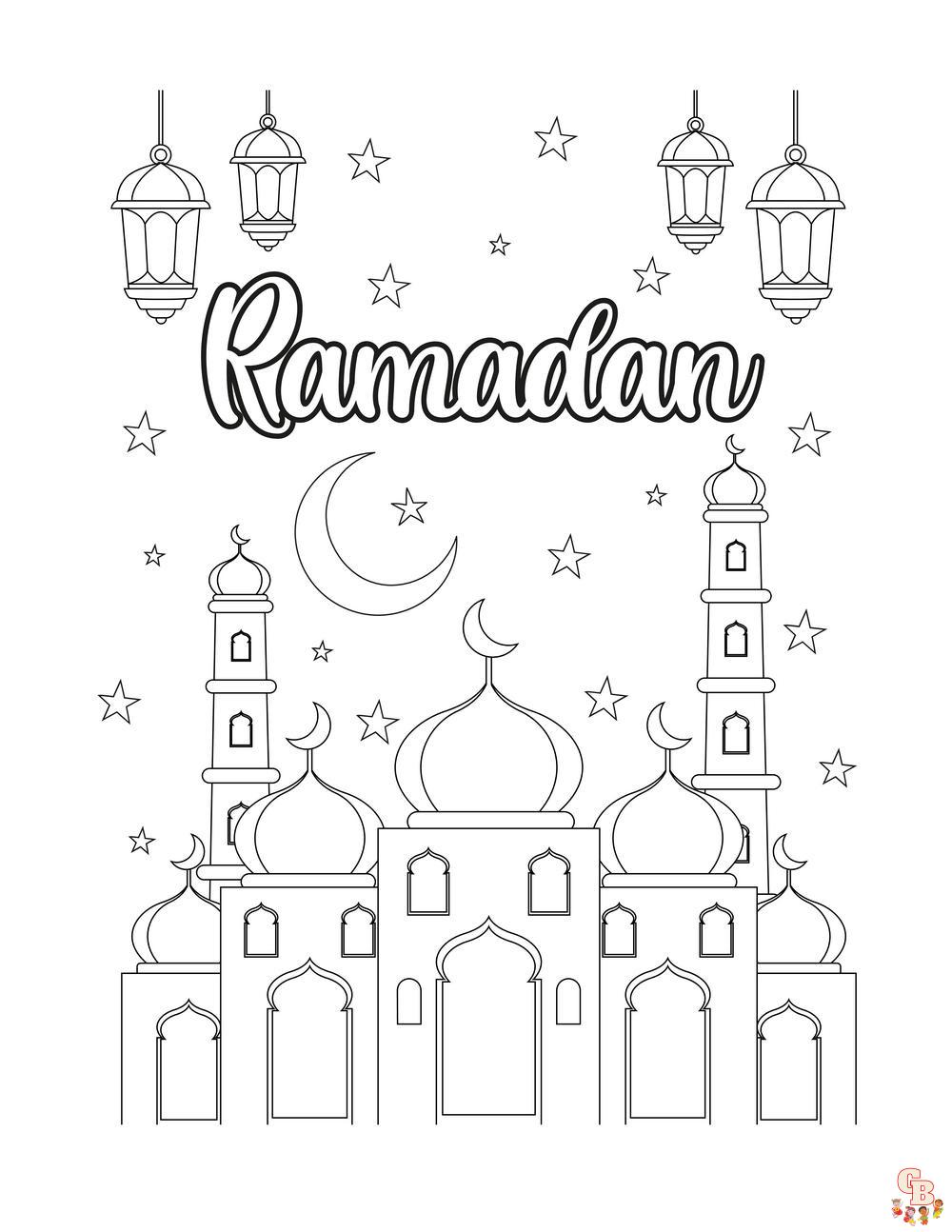 Ramadan coloring pages