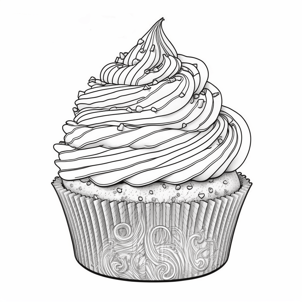 Sweet treats a coloring book of delicious delights