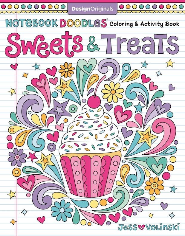 Sweet treats coloring book â the gift hut