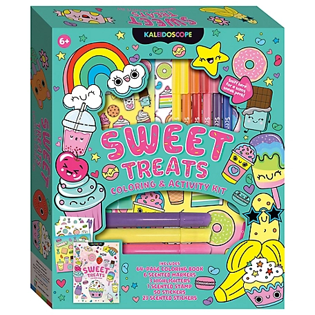 Kaleidoscope sweet treats coloring activity kit at tractor supply co