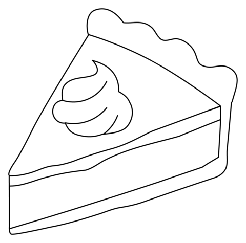 Pie emoji coloring page free printable coloring pages