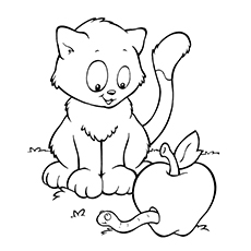 Top apple coloring pages for your little ones