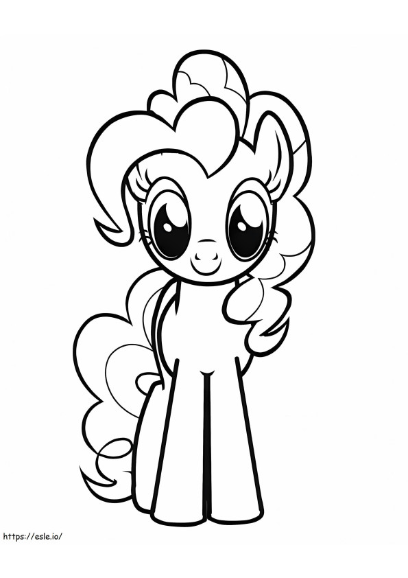 Sweetie drops from my little pony coloring page