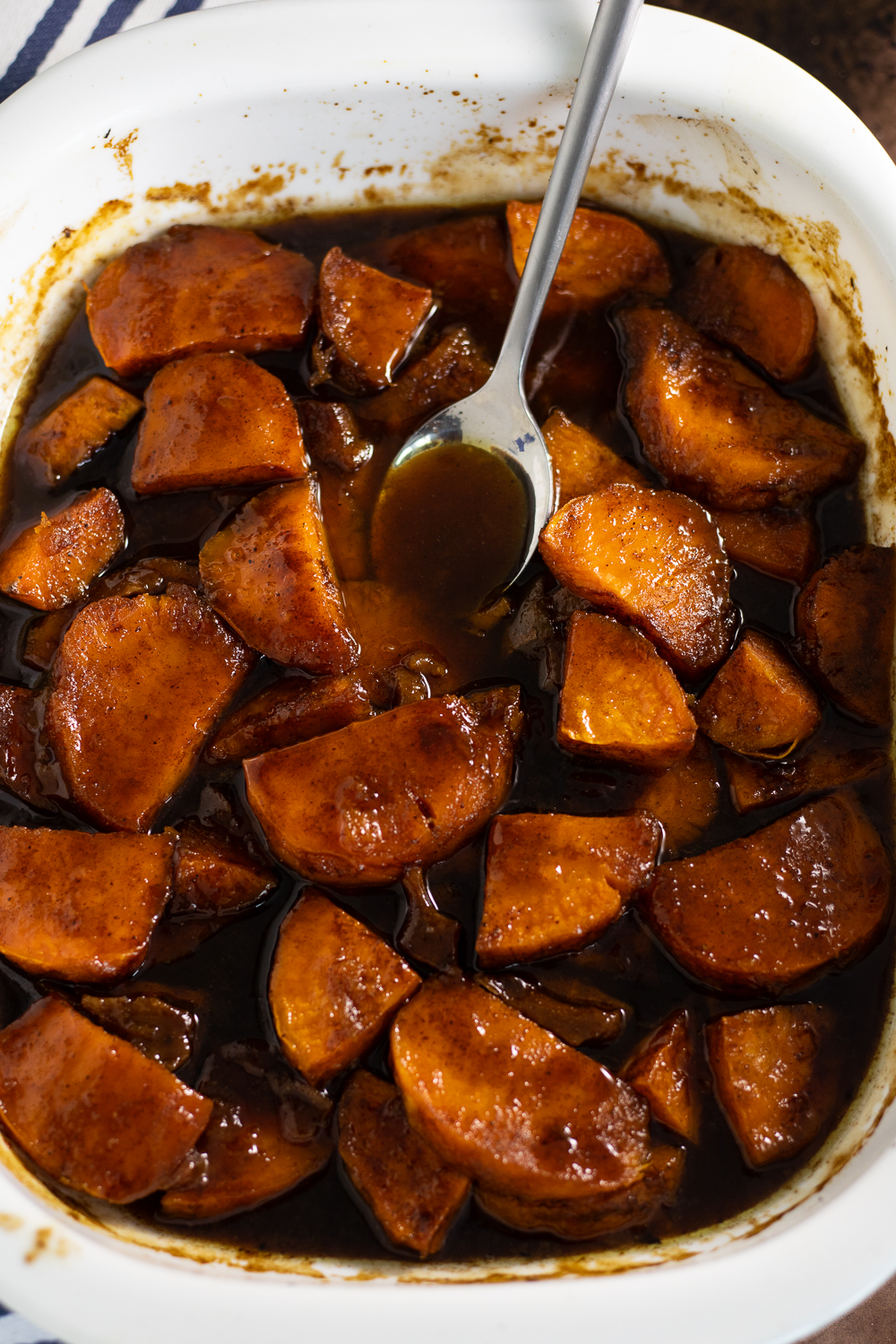 Candied sweet potatoes