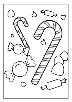 Printable sweets coloring pages tempt your taste buds with delicious art p