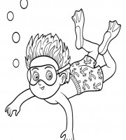 Top swimming coloring pages for your little ones coloring pages