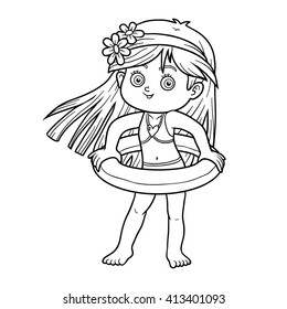 Swimming coloring pages images stock photos d objects vectors