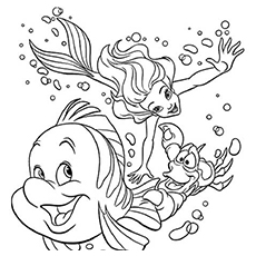 Top free printable swimming coloring pages online