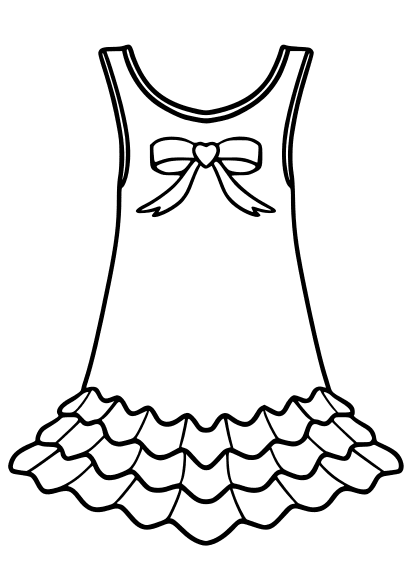 Girls swimwear drawing for coloring page free printable nurieworld