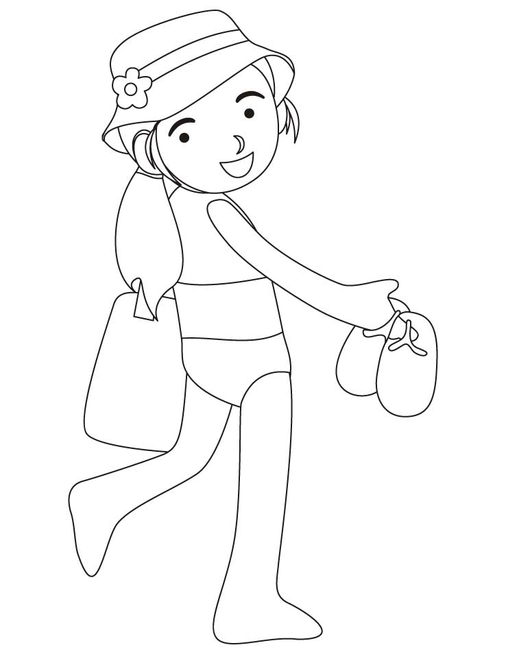 Girl wearing swimsuit coloring pages download free girl wearing swimsuit coloring pages for kids best coloring pages