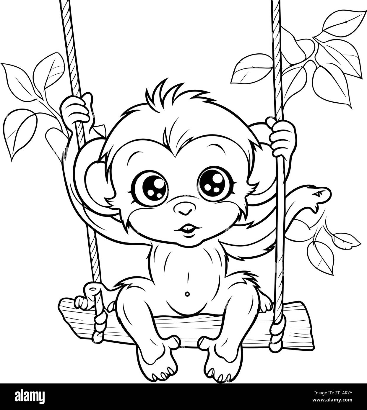 Coloring page swing hi