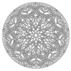 Top free printable geometric coloring pages online