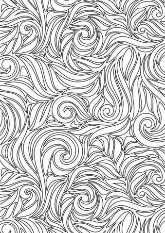 Swirl pattern coloring page from pattern category select from printable crafts oâ abstract coloring pages geometric coloring pages pattern coloring pages