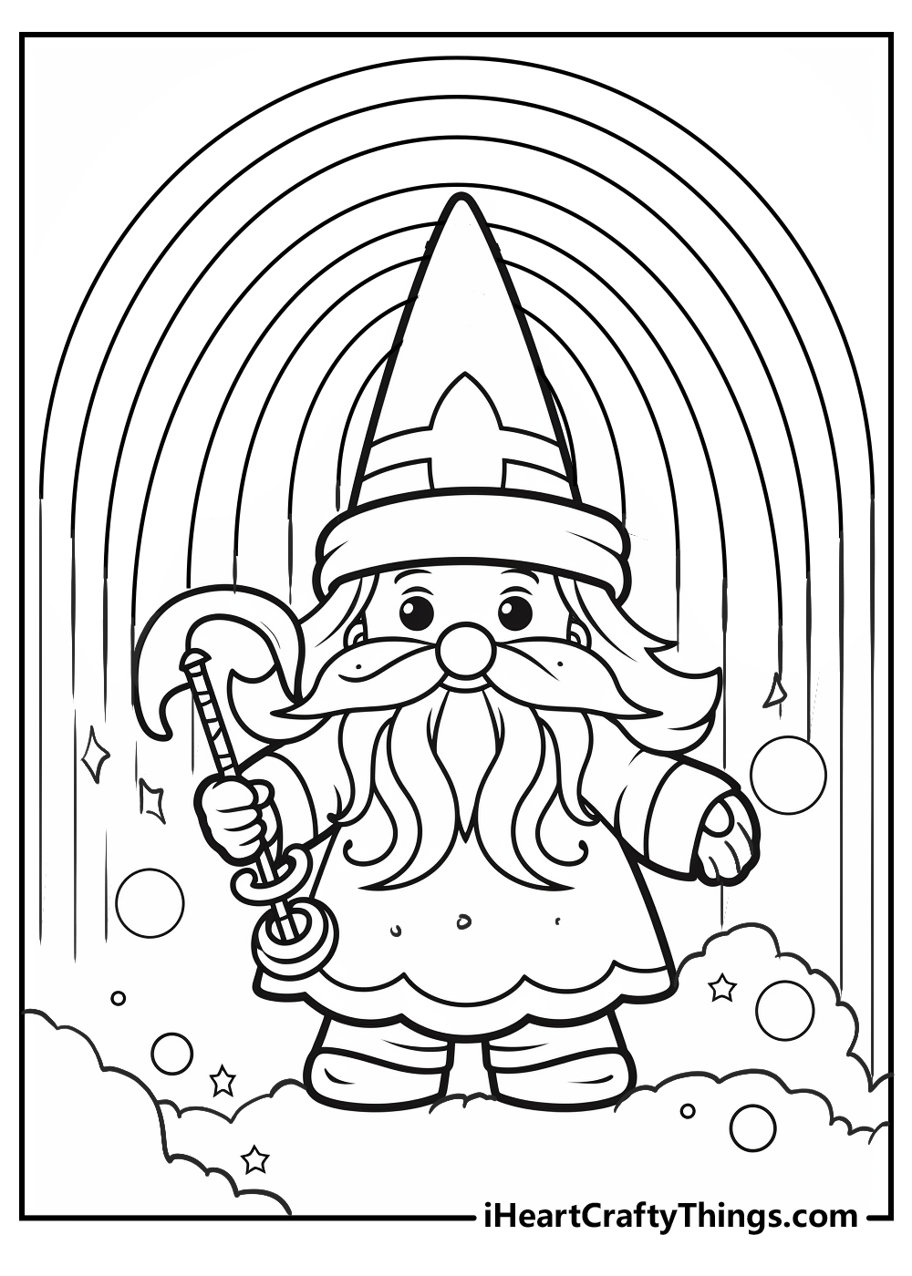 Rainbow coloring pages free printables