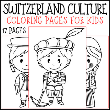 Switzerland coloring page tpt