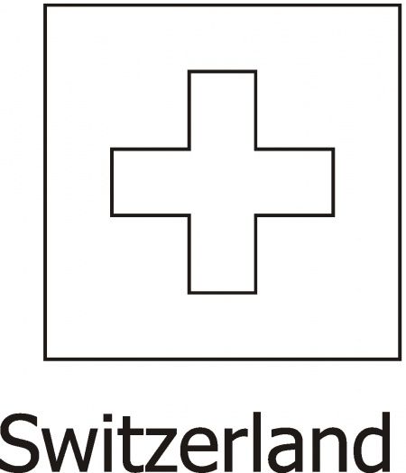 Switzerland flag coloring page super coloring flag coloring pages switzerland flag european flags