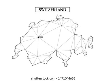 Switzerland map images stock photos d objects vectors